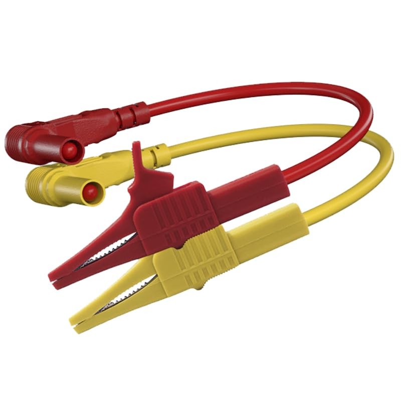 Heavy Duty Alligator Clips Test Leads for Multimeter & Voltmeter - Large Gato...