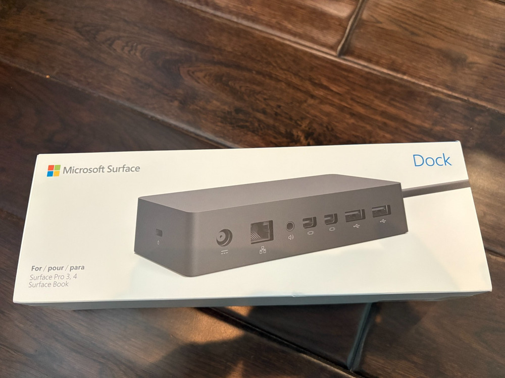 Microsoft Surface Dock Model 1661 Docking Station for Surface Pro 3 or 4 New Box