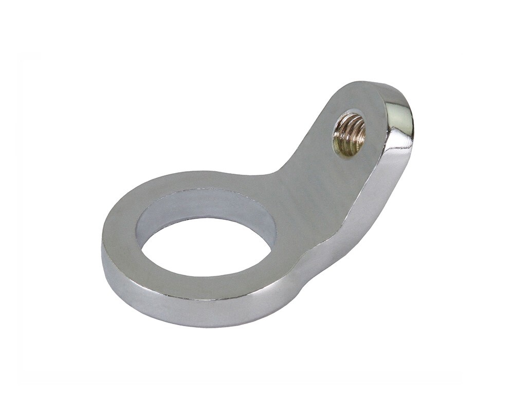 SPRING FORK RING 1 INCH 45 DEGREES CHROME.