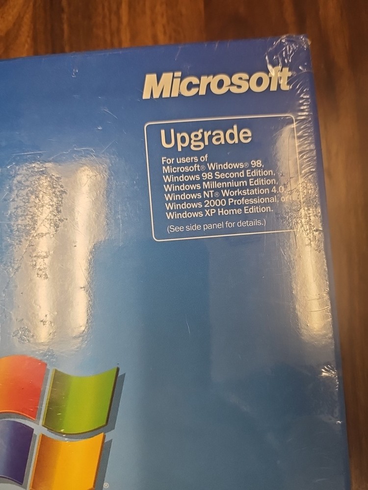 RARE Sealed Microsoft Windows XP Professional Version 2002 Unopened
