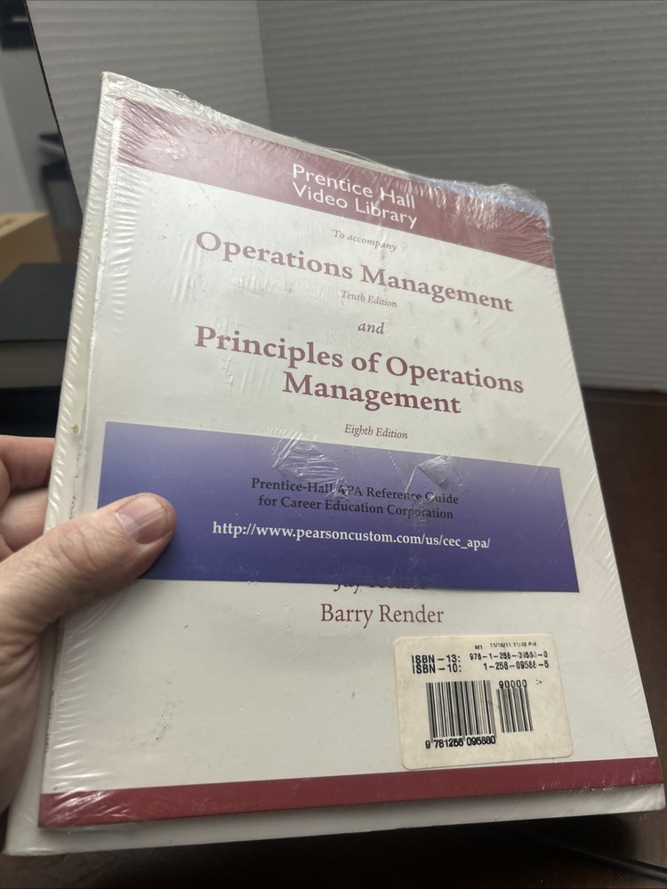 Operations Management (10th Edition) by Heizer, Jay|Render, Barry SEALED SET