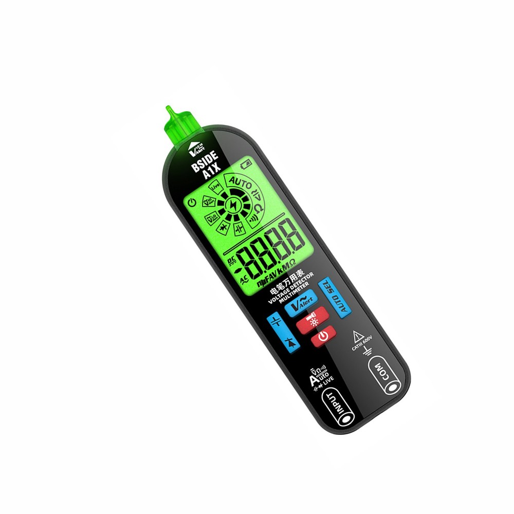 Smart Digital Multimeter Tester AC DC Voltage Rechargeable Electrical VoltmeteMN