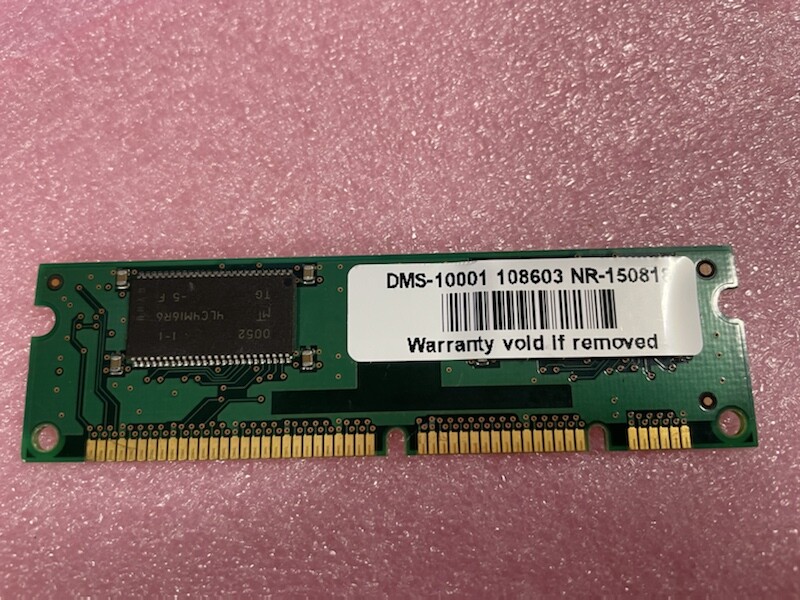 MT4LDT832UG-6 X Micron 32MB EDO non-ECC Unbuffered 100-Pin DIMM Memory Module