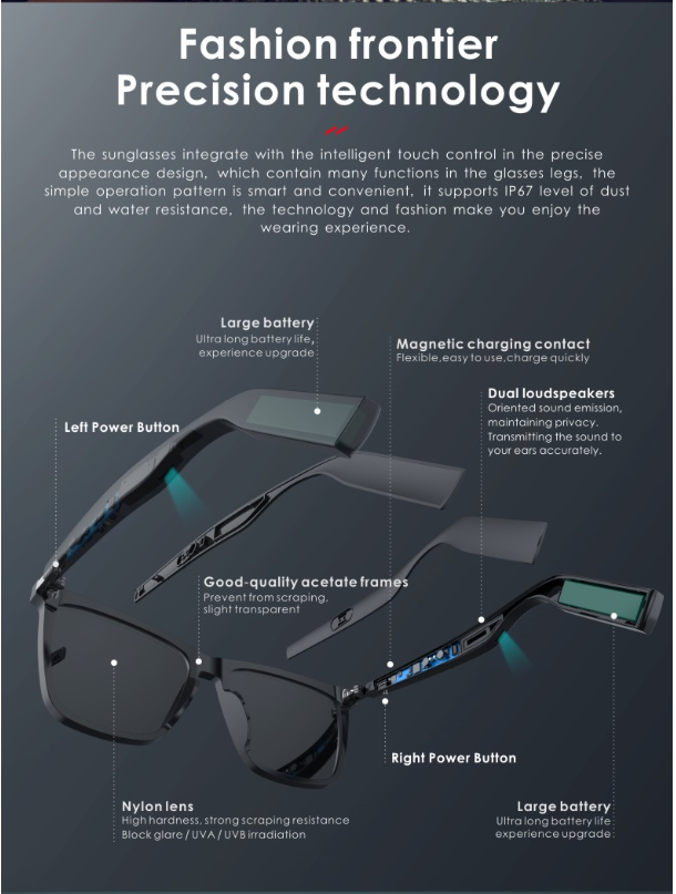 Bluetooth Smart Glasses