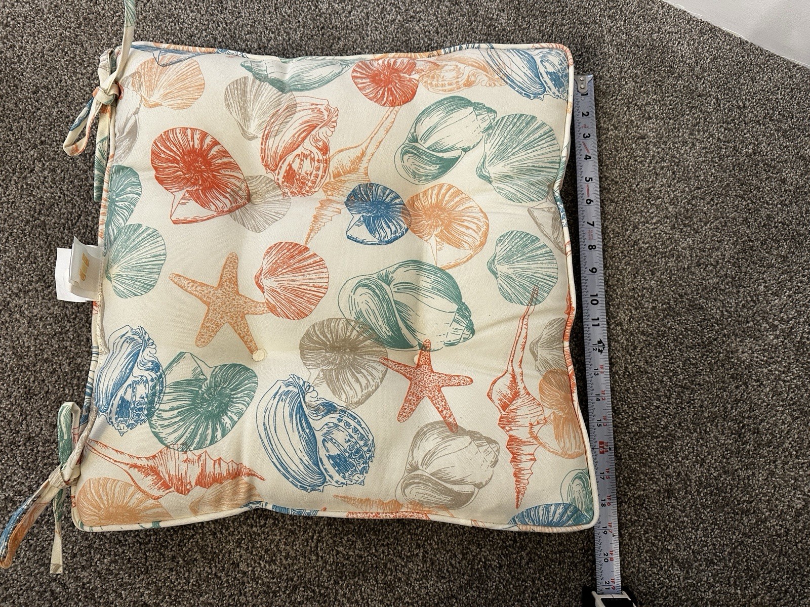 OUTDOOR Patio CHAIR Tufted CUSHIONS (4) & Love Seat (1) BRAND NEW - 5 Total