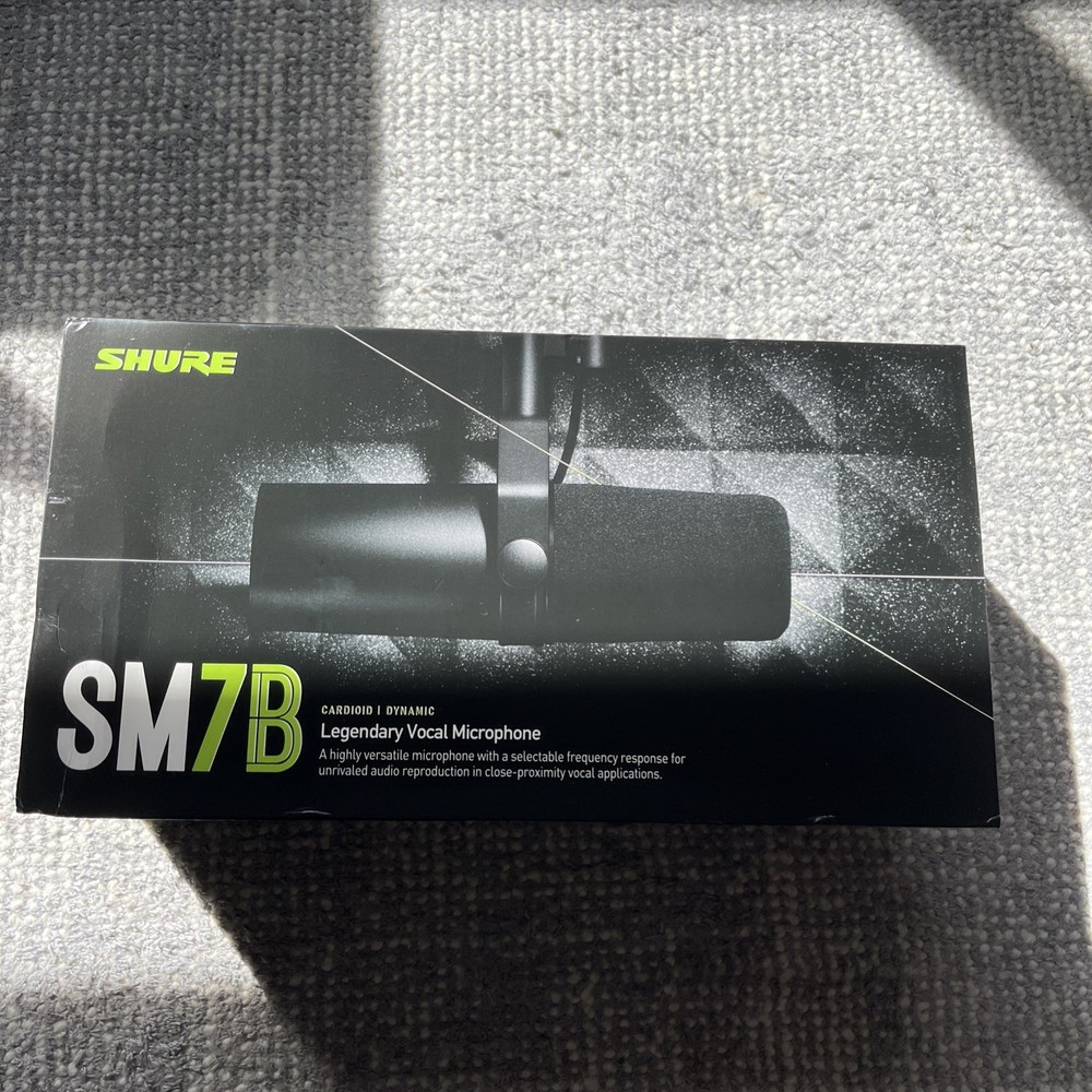Shure SM7B Cardioid Dynamic Vocal Microphone