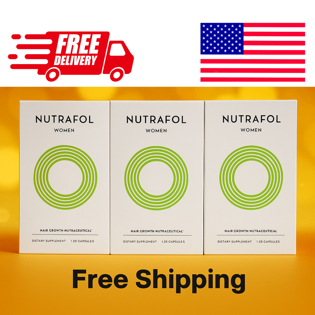 Pack of 3 Women’s Hair Growth Supplement 360 Caps – USA Seller Fast Shipping