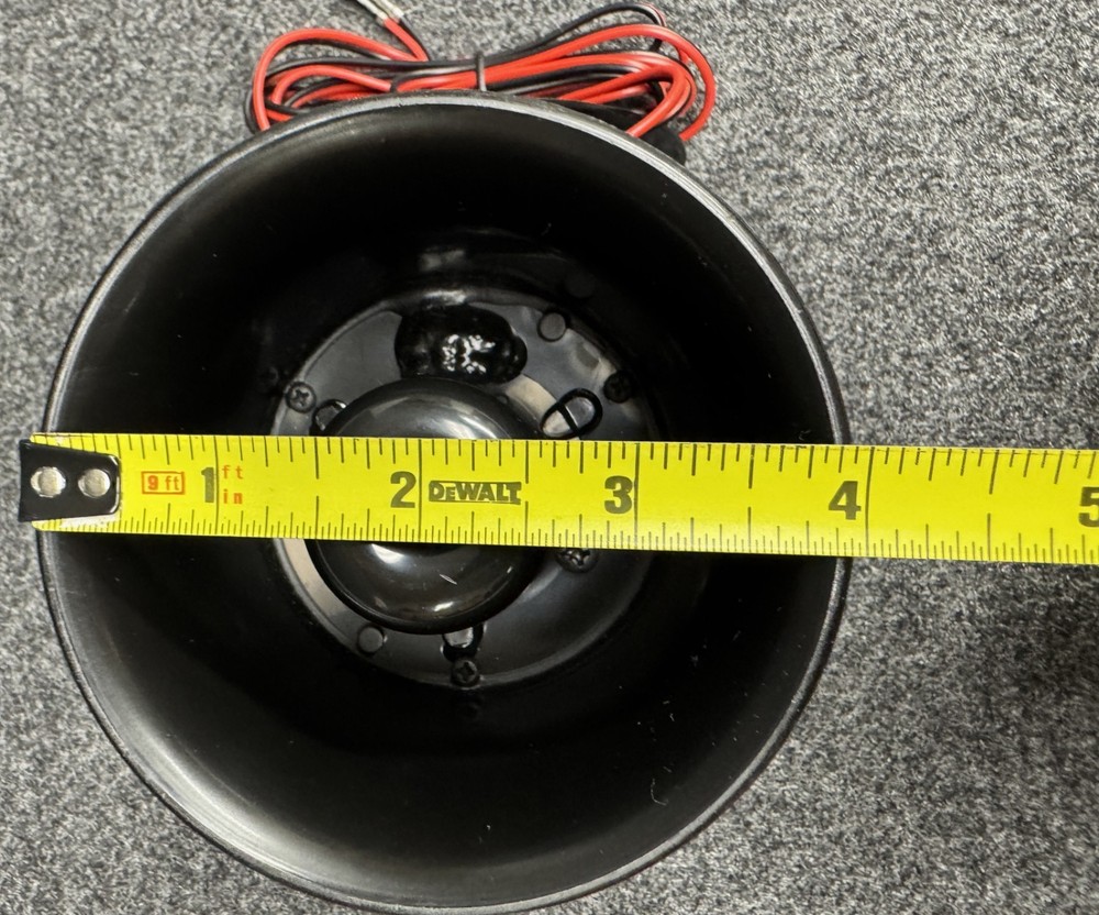 CODE ALARM SIREN NEW-OLD 25-32 YEARS OLD/AUTHENTIC AND ORIGINAL CODE/SUPER LOUD.