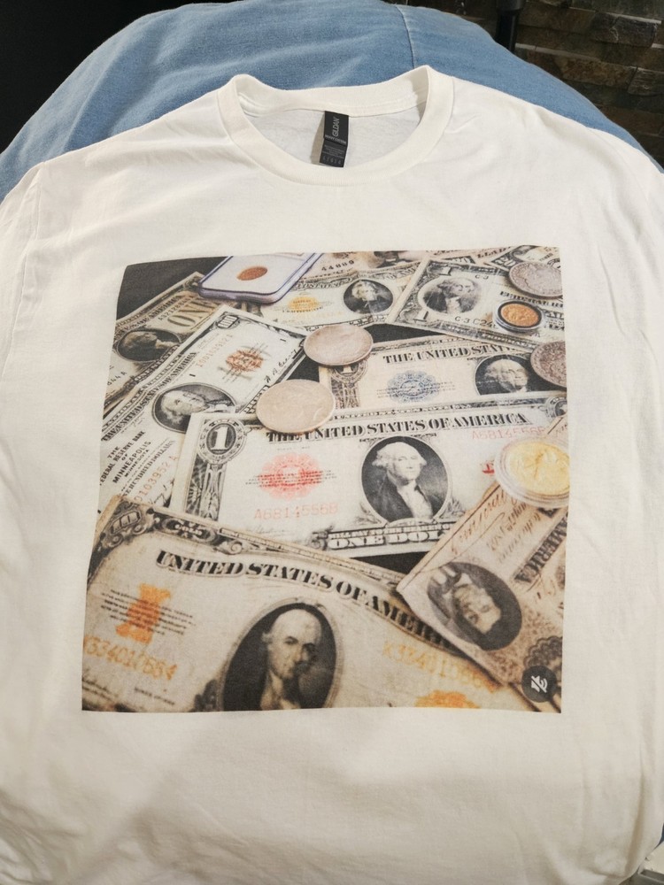 U S Large Size Note  Size L