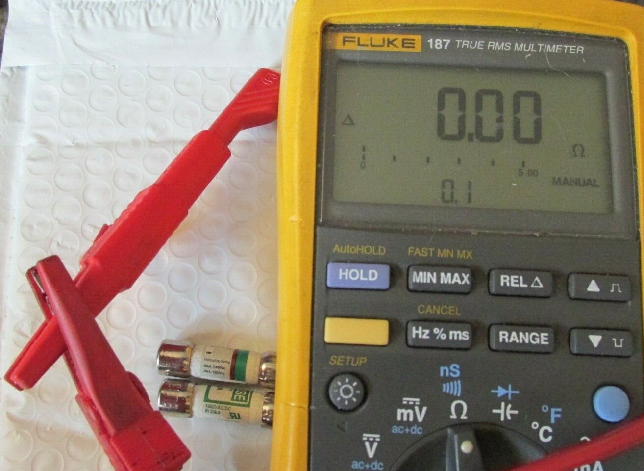 Fluke DMM-11A 803293 Bussmann Fuse 11 Amp 1000 Volt 2-PACK (Lot of 2) DMM-11AR