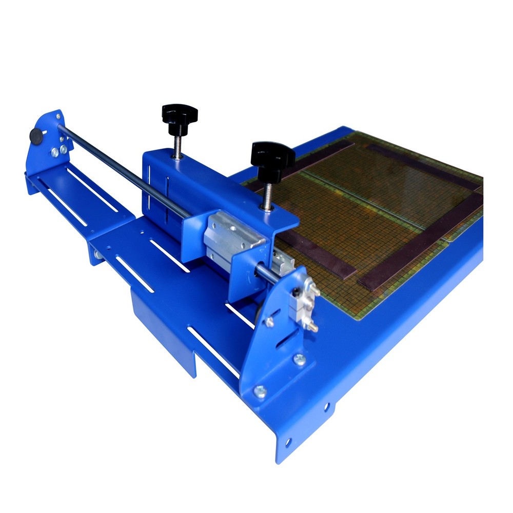 One Color Sliding Screen Printer Universal Two Directions Parallel Movement