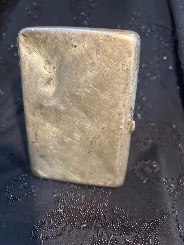 Vintage Silver 152.8 grams Cigarette Case