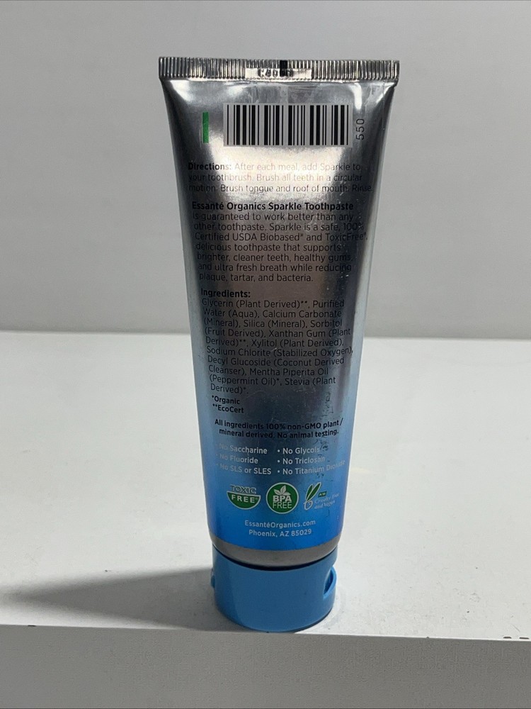 Sealed Sparkle Toothpaste 5oz, SLS Free