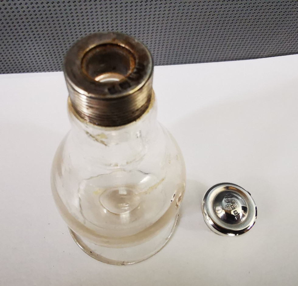 Solid Silver Travelling Communion Set - London 1930