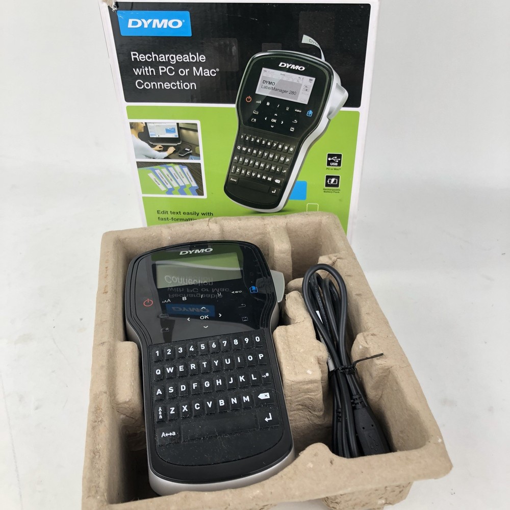 DYMO Label Manager 280 Rechargeable Portable Label Maker