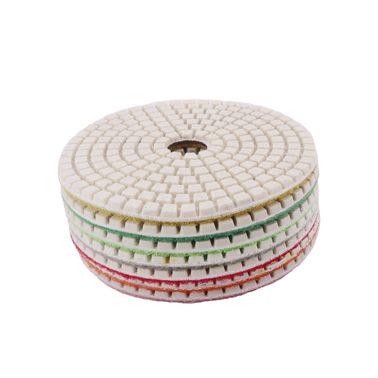 6 inch Diamond Polishing Pads Wet/Dry Granite Marble Stone Quartz Concrete