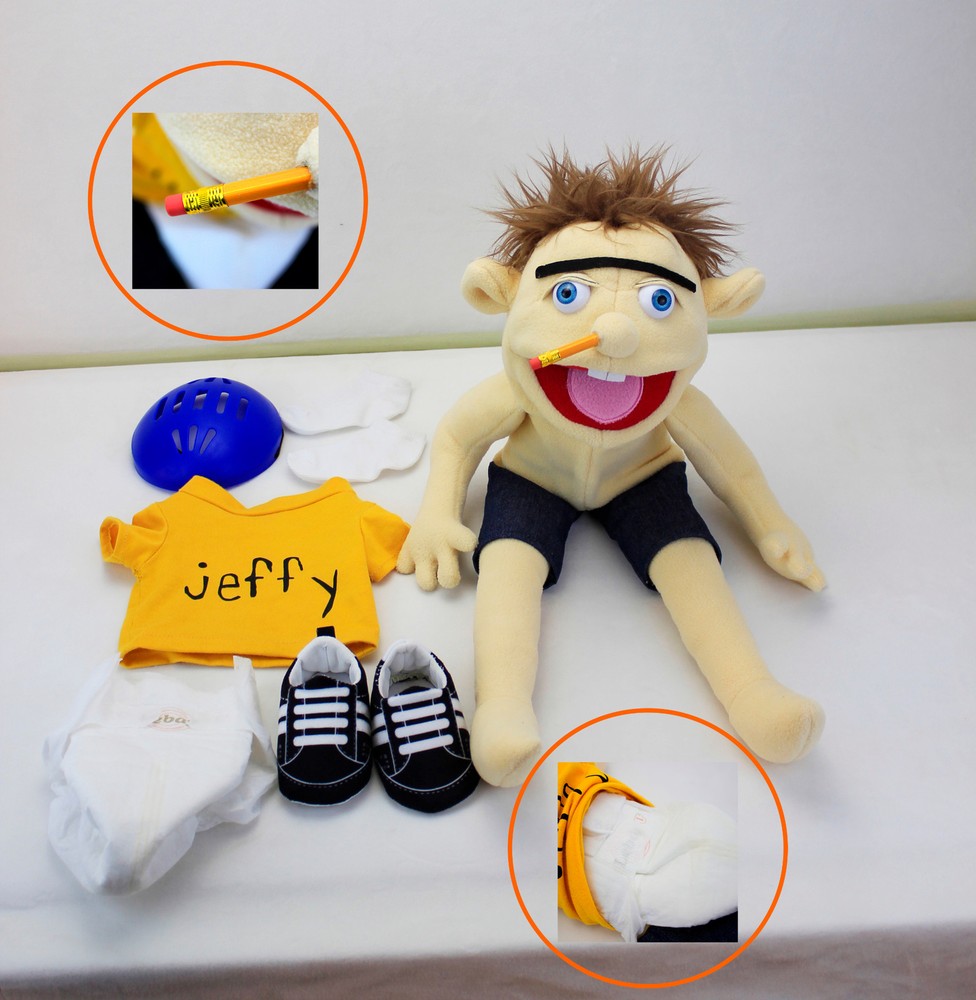 Jeffy Hand Puppet Toy For Children Interactive Storytelling Educational Toy Gift