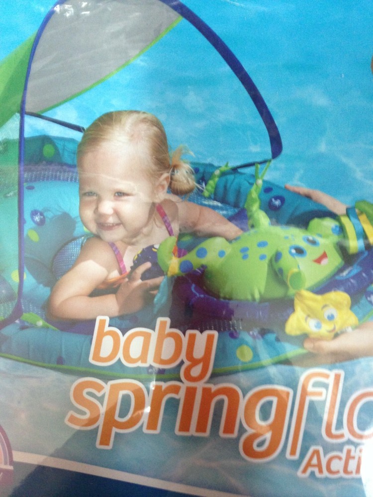 Swimways Baby Activity Center Octopus Spring Float - Multi