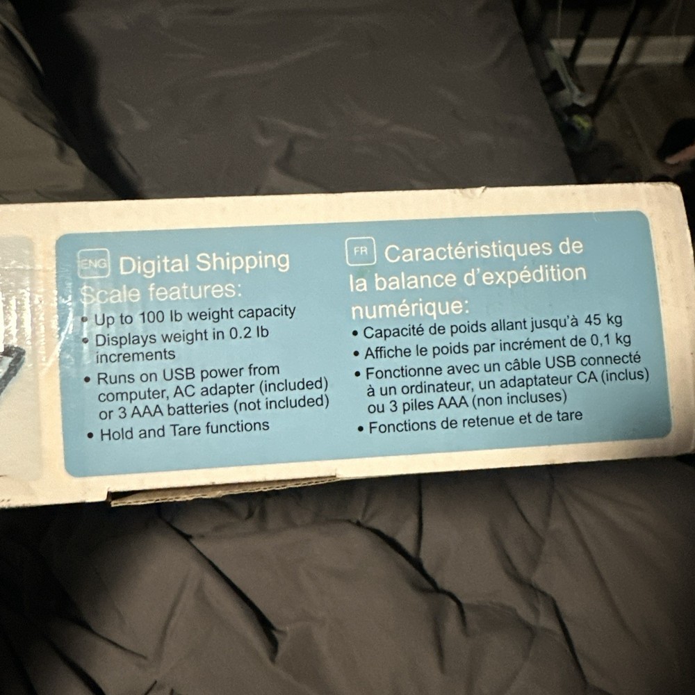 DYMO digital shipping scale S 100
