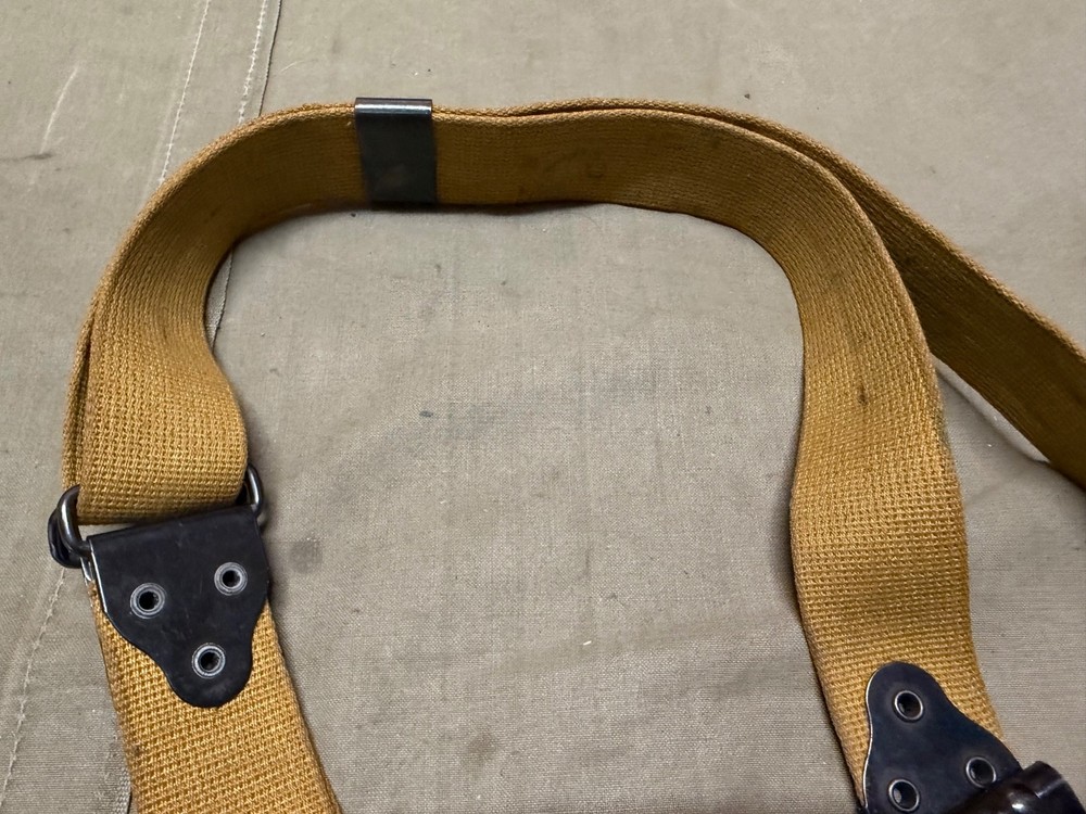 ORIGINAL WWI WWII US ARMY M1917 TOMPSON M1 KERR CANVAS WEB CARRY SLING