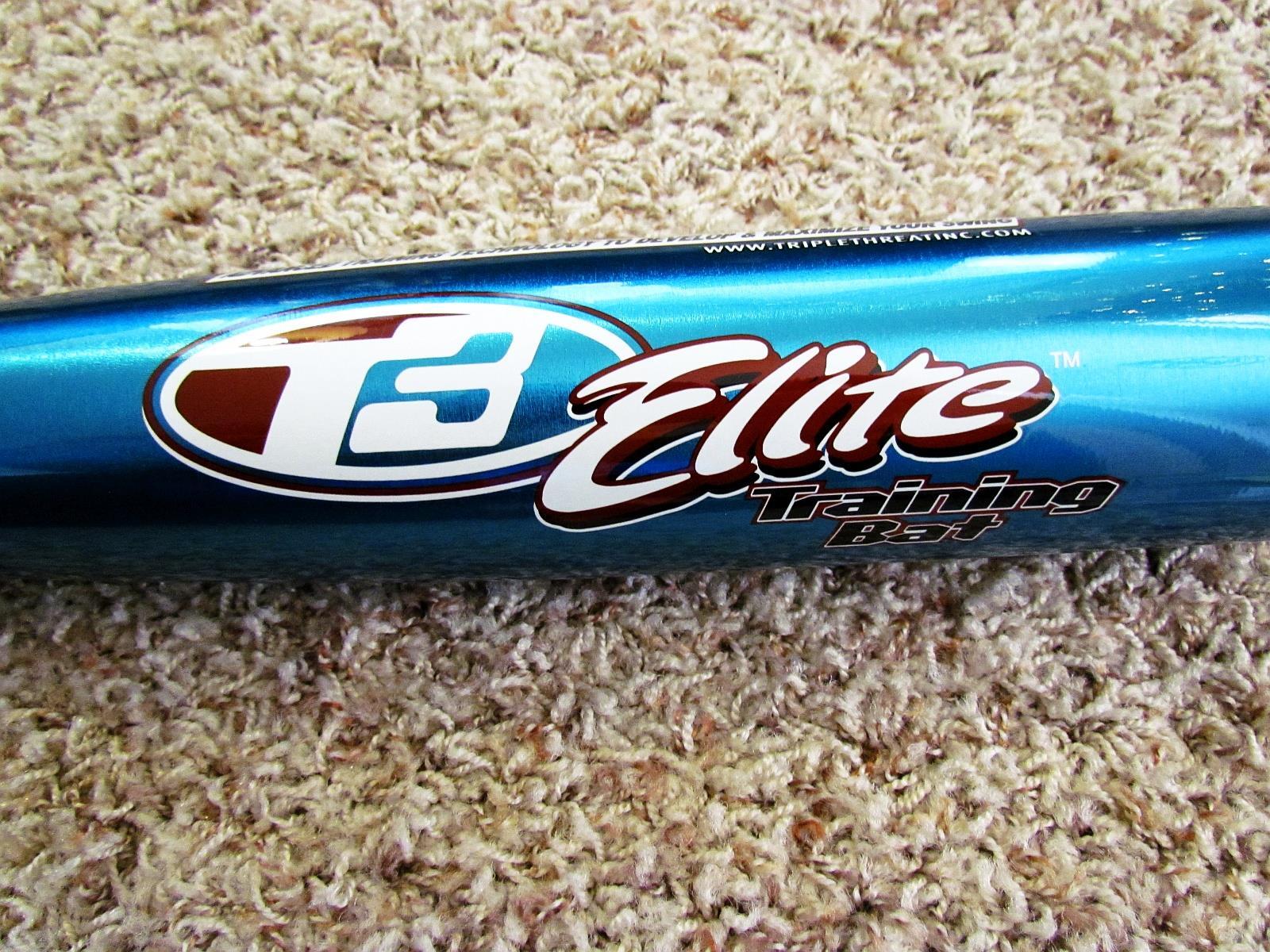 T3 Elite Training Baseball Bat 34" JumpUSA With Training DVD, Weights, & Bag NEW