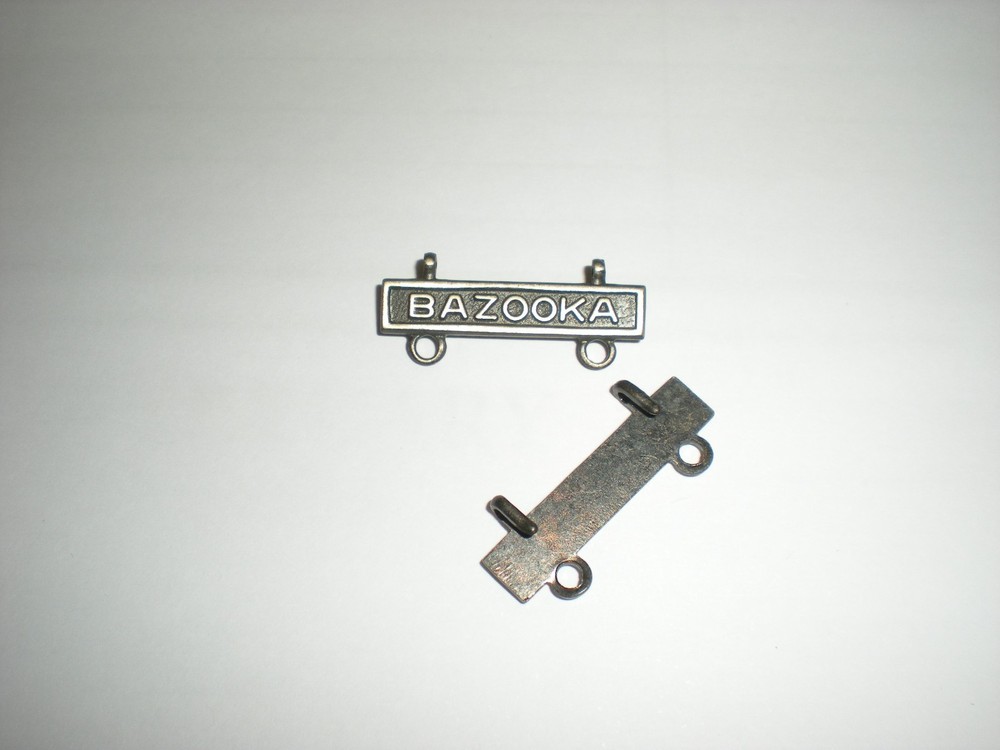 US ARMY MARKSMANSHIP BADGE QUALIFICATION BAR - BAZOOKA