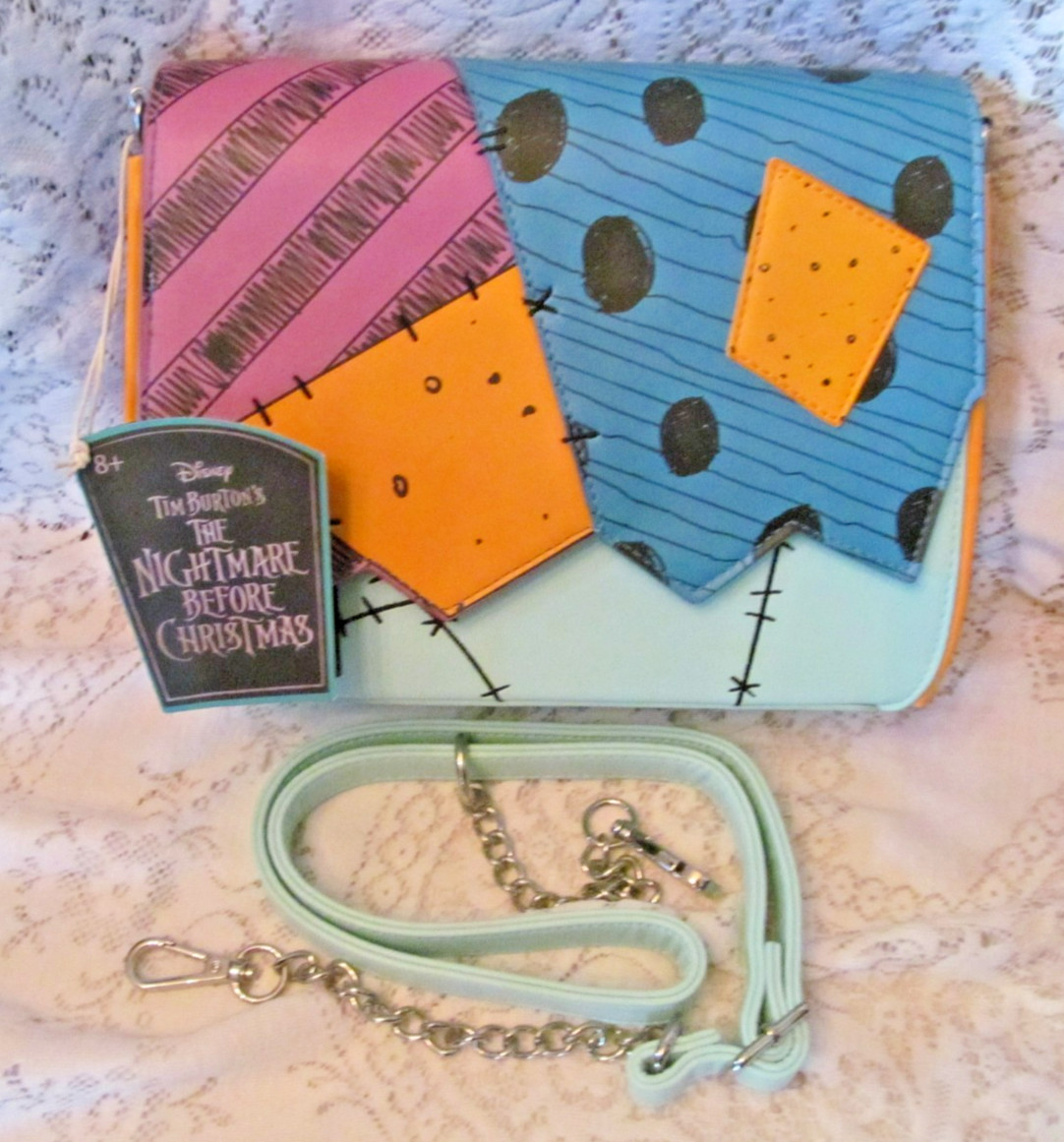 Loungefly Disney Nightmare Before Christmas Sally Cosplay Crossbody Bag NWT