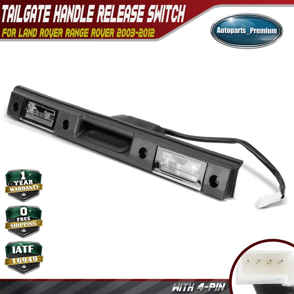Rear Side Tailgate Release Switch Handle for Land Rover Range Rover 2003-2012