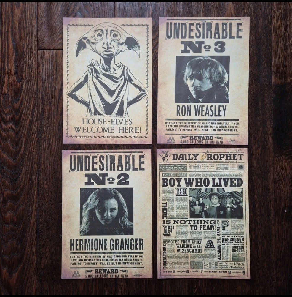 Harry POTTER WANTED POSTERS