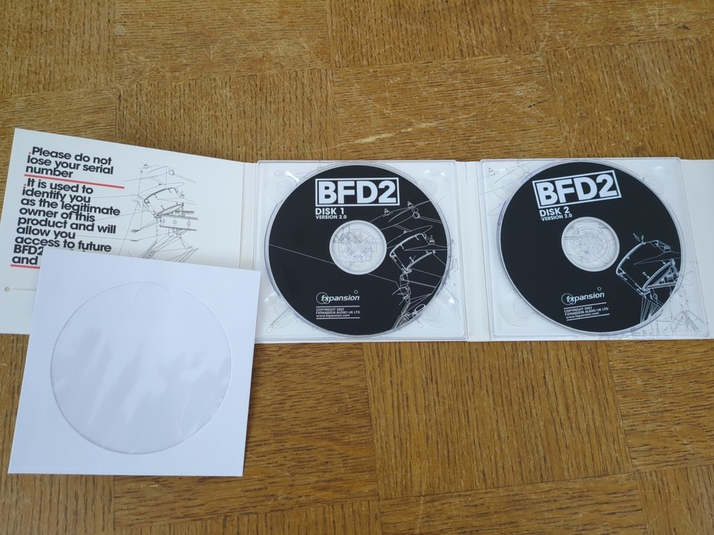 Fxpansion BFD 2 Premium Acoustic Drum Module Software - Windows & Mac w/ Code