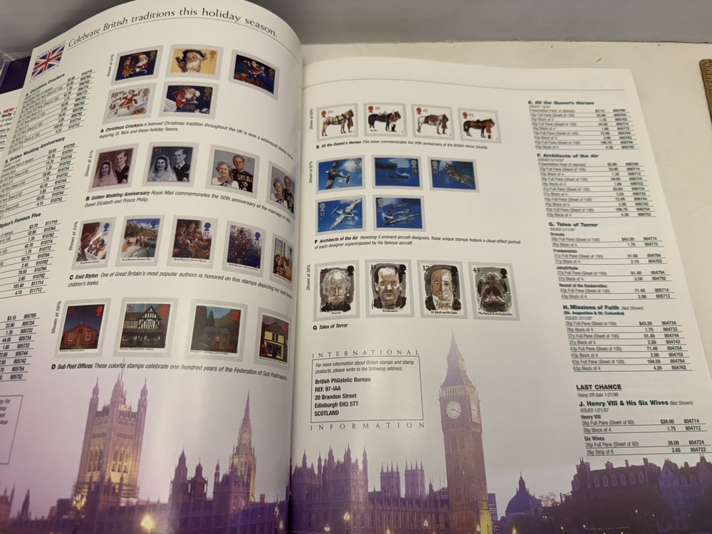 Vintage USA Philatelic Magazine USA stamp Catalog 1997 vol 2 #4 Commemorative