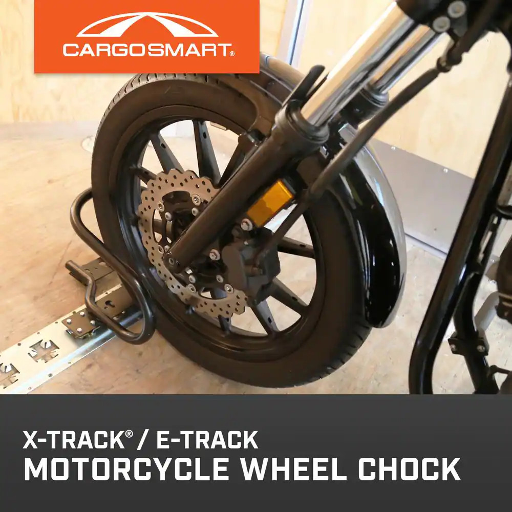Motorcycle Wheel Chock for E-Track and X-Track