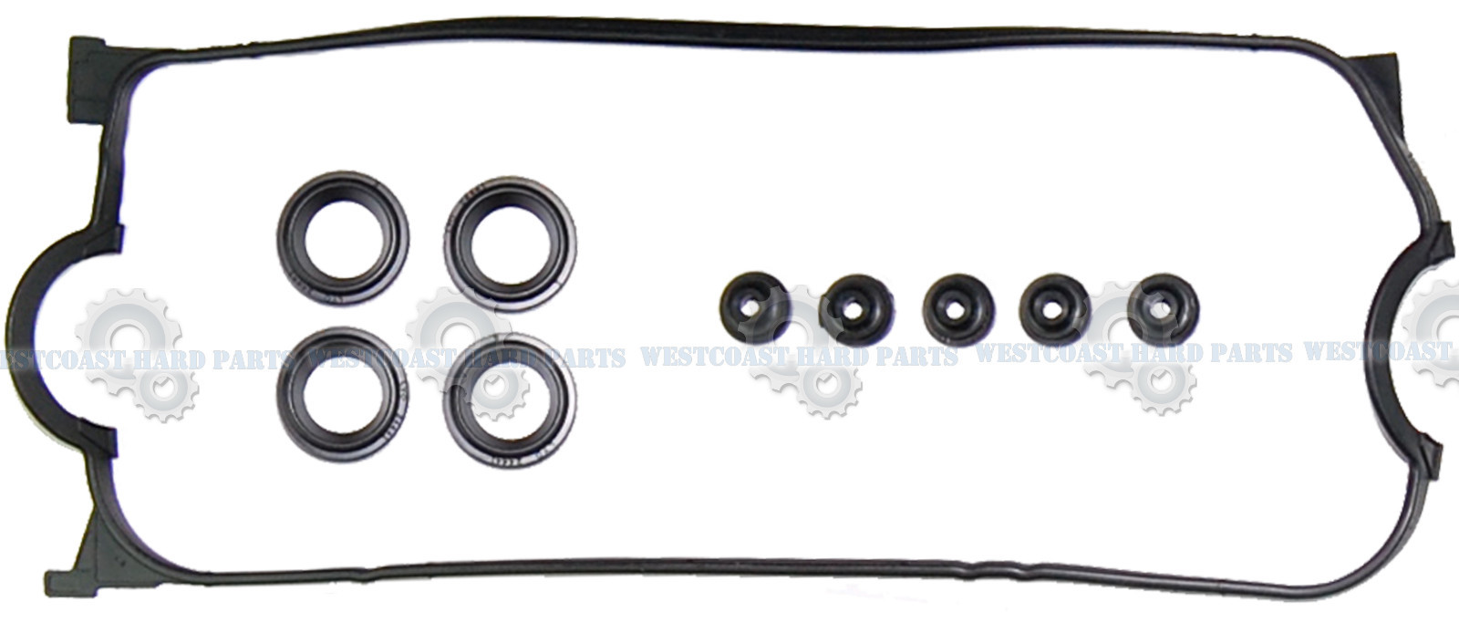 96-00 HONDA CIVIC 1.6L D16Y D16Y7 D16Y8 SOHC MASTER REBUILD KIT *GRAPHITE*