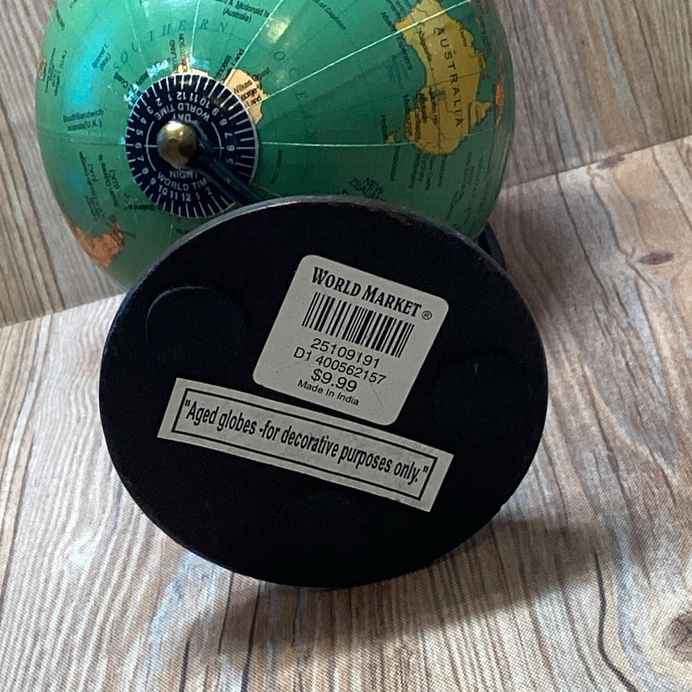 7” Globe World Market