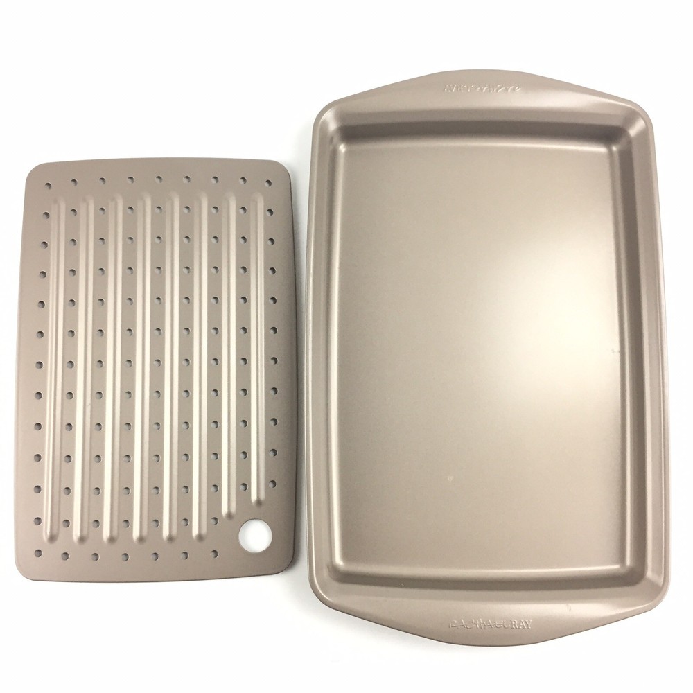 Rachael Ray Cucina Nonstick Baking Sheet, Crisper Set