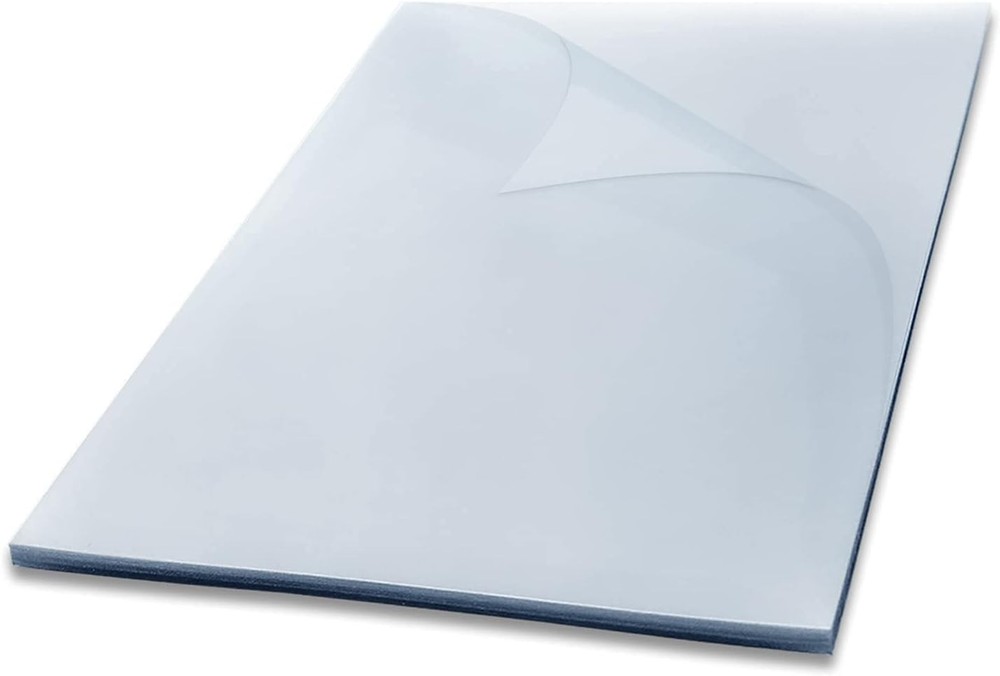 HOUYEE 100 Pack Clear Binding Presentation Covers, PVC 10mil, 100P,