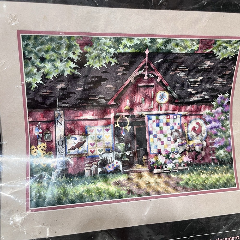 Dimensions Antique Barn Needlepoint￼Kit 16 X 12