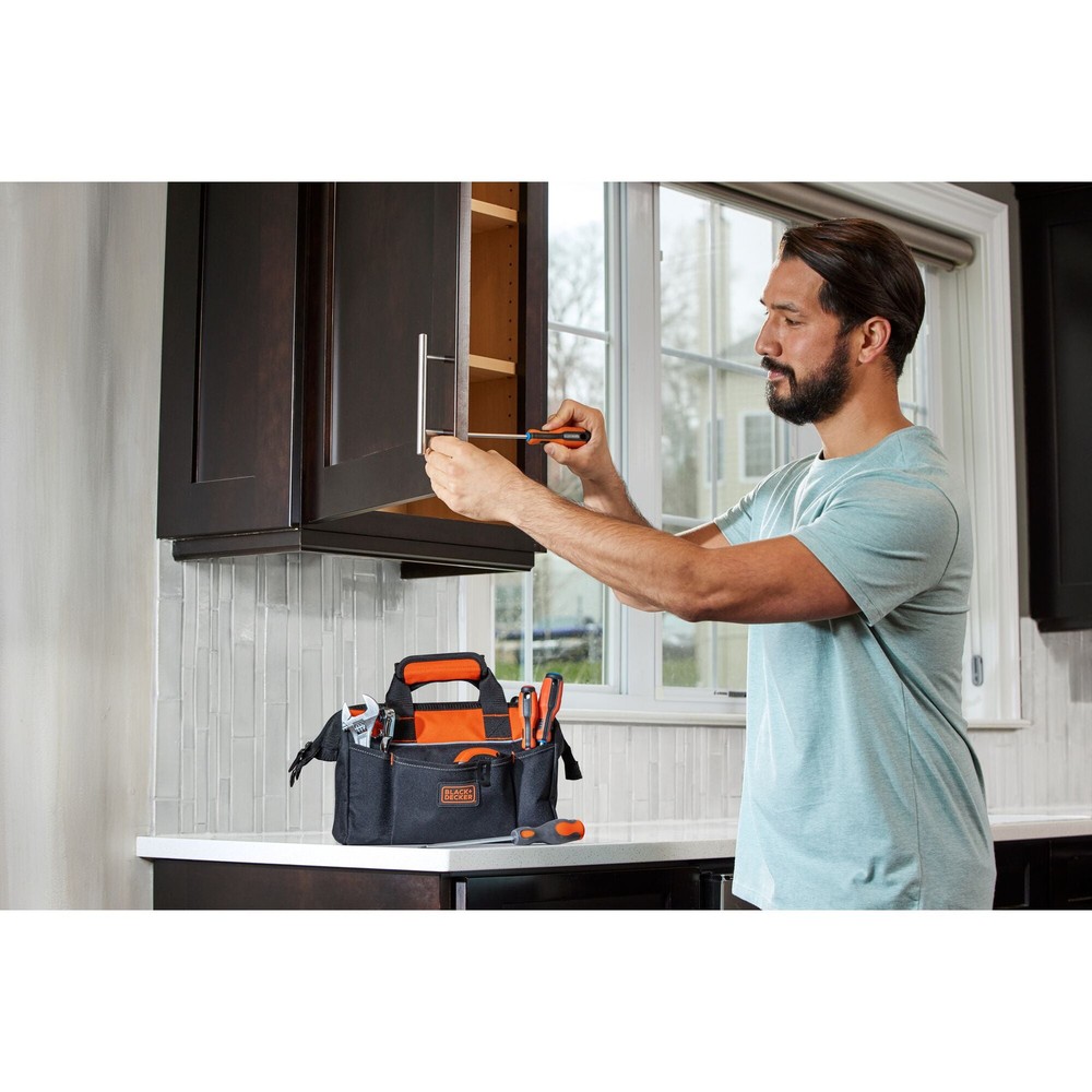 BLACK+DECKER Tool Bag, 12-Inch - BDST500001APB