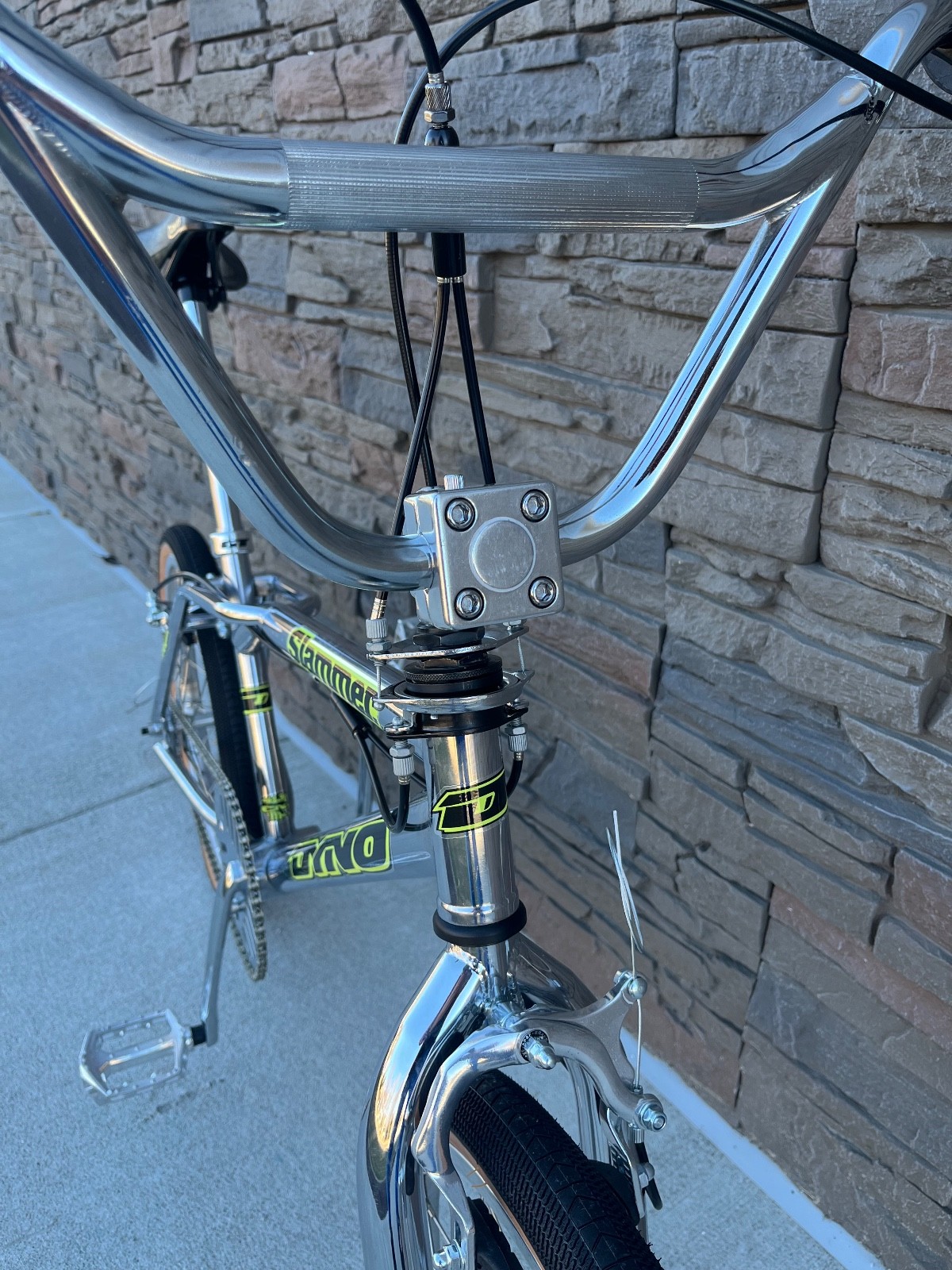 Dyno Air Bmx Bike Old School Bike Gt performer Compe Air Frame Forks Chrome