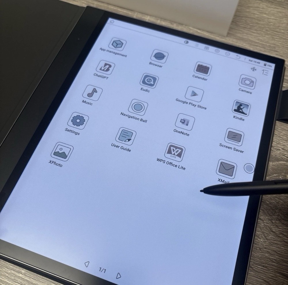 RUERTU 10.3” Color E-Ink Writing Tablet Smart Notebook Android w/ Stylus Fullbox