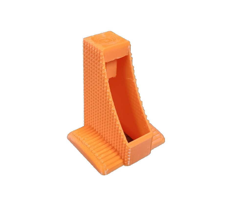 1911 9mm Single Stack Speed Loader/Finger Saver For Magazine - Orange