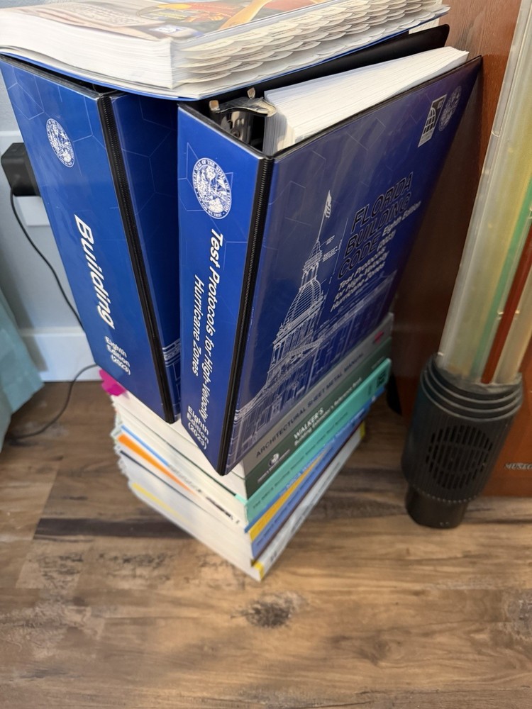 Florida roofing contractor books : tabbed and highlighted