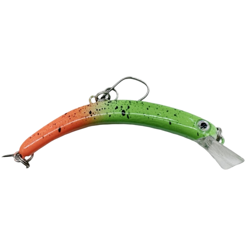 Curved Minnow Lure Hard Bait Precision Casting Versatile Depth Control