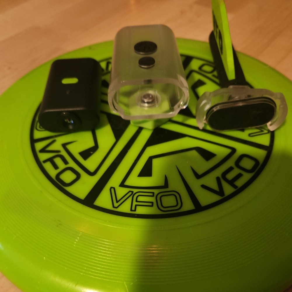 Brookstone Camera Frisbee 720p -Record Flight Video Flying Object VFO