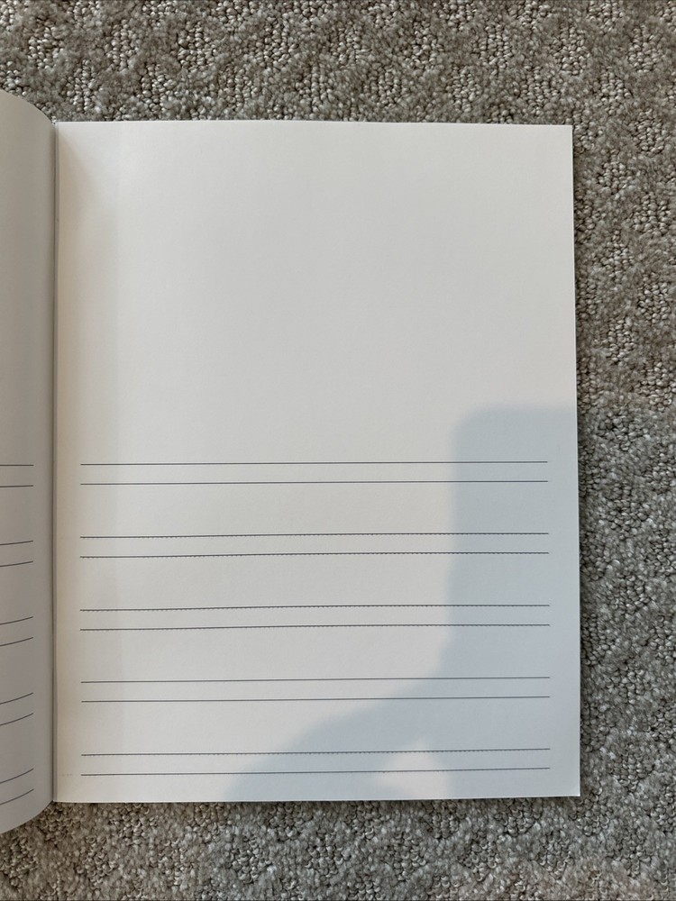 Handwriting Without Tears Draw And Write Notebook With Wide Double Lines New