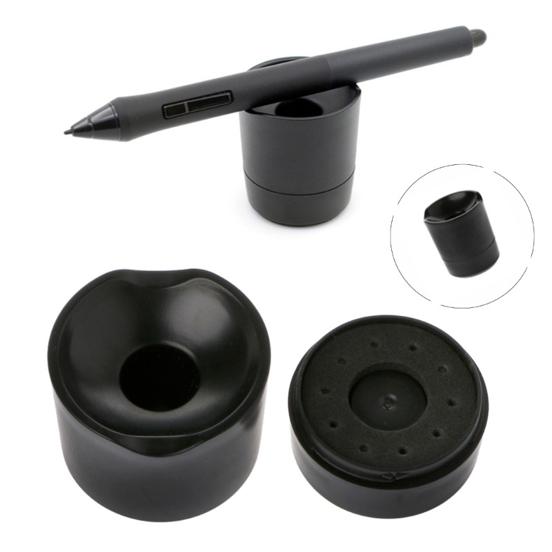 Multifunctional Desk Accessory For Tablets Styluses Pencils Rotating Compartment