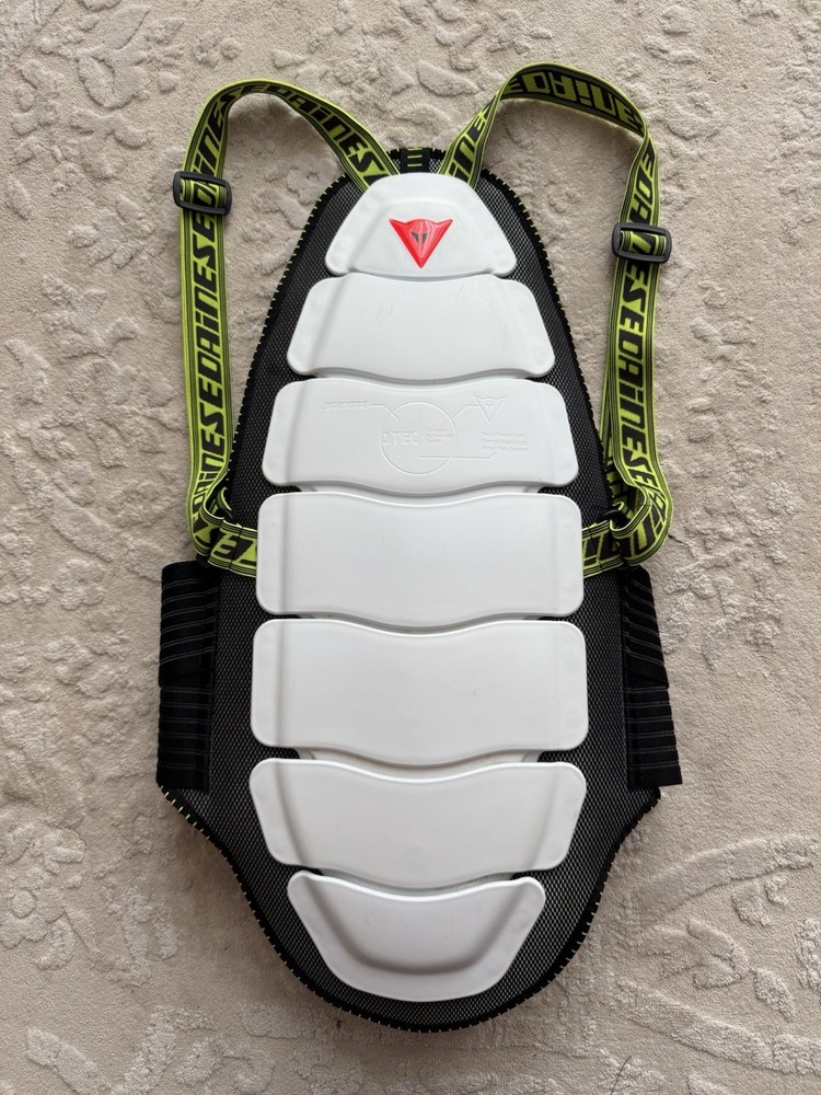 Dainese Back Protector Vest Men's Medium Shield 2 Evo White