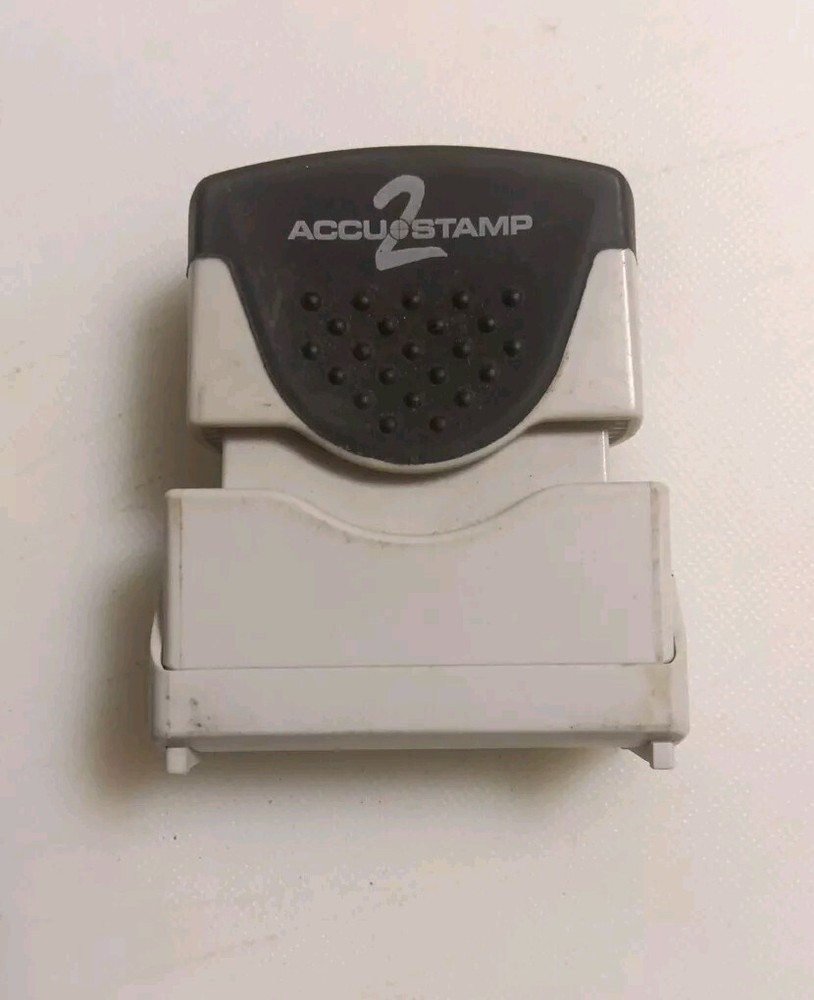 Accu-Stamp2 Microban Message Stamp, Posted,