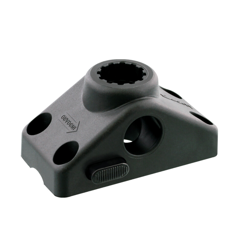 SCOTTY LOCKING SIDE/DECK MOUNTING BRACKET BLACK