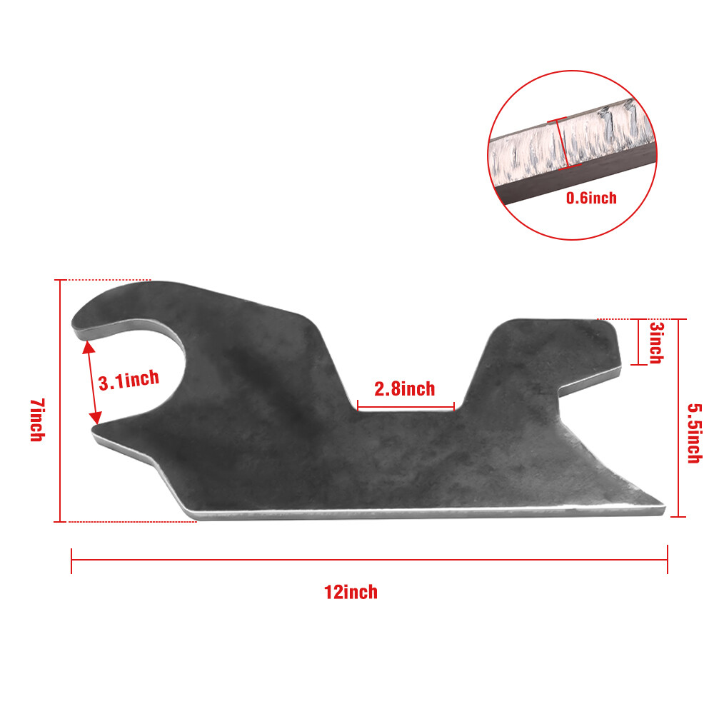 For JOHN DEERE 27 35 D C G ZTS 110 TLB QUICK CHANGE BUCKET ATTACHMENT EARS